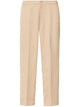 Fabiana Filippi Light Brown Hook Zip Trousers