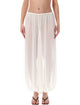 The Frankie Shop The Frankie Shop White Mio Sheer Balloon Pants