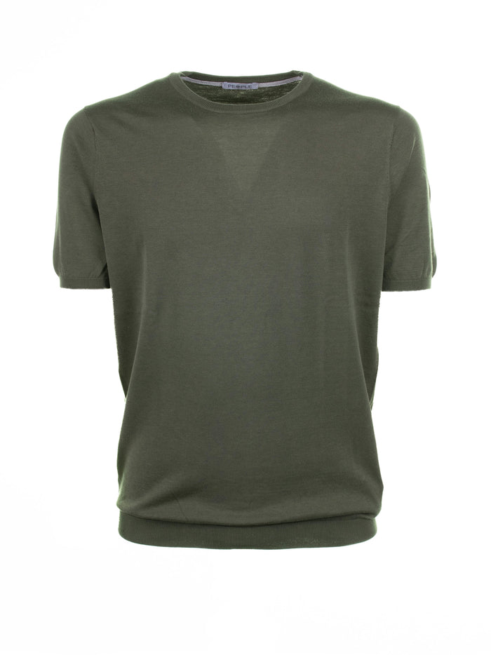People Of Shibuya Green Crew-Neck T-Shirt