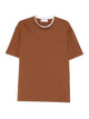 Lardini Brown Cotton T-Shirt
