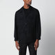 Lardini Black Viscose And Silk-Blend Jacket