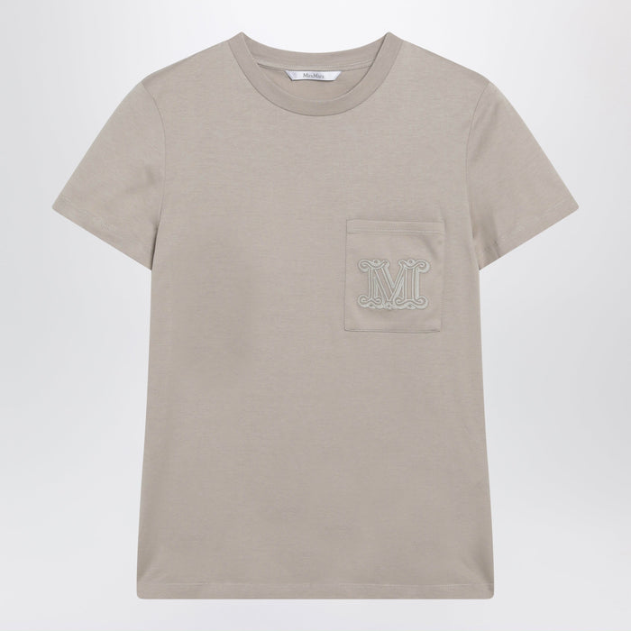Max Mara Sand Cotton Jersey Tshirt
