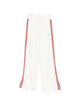Autry White Logo Embroidered Stripe Trousers