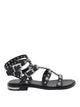 Ash Black Parkour Sandals