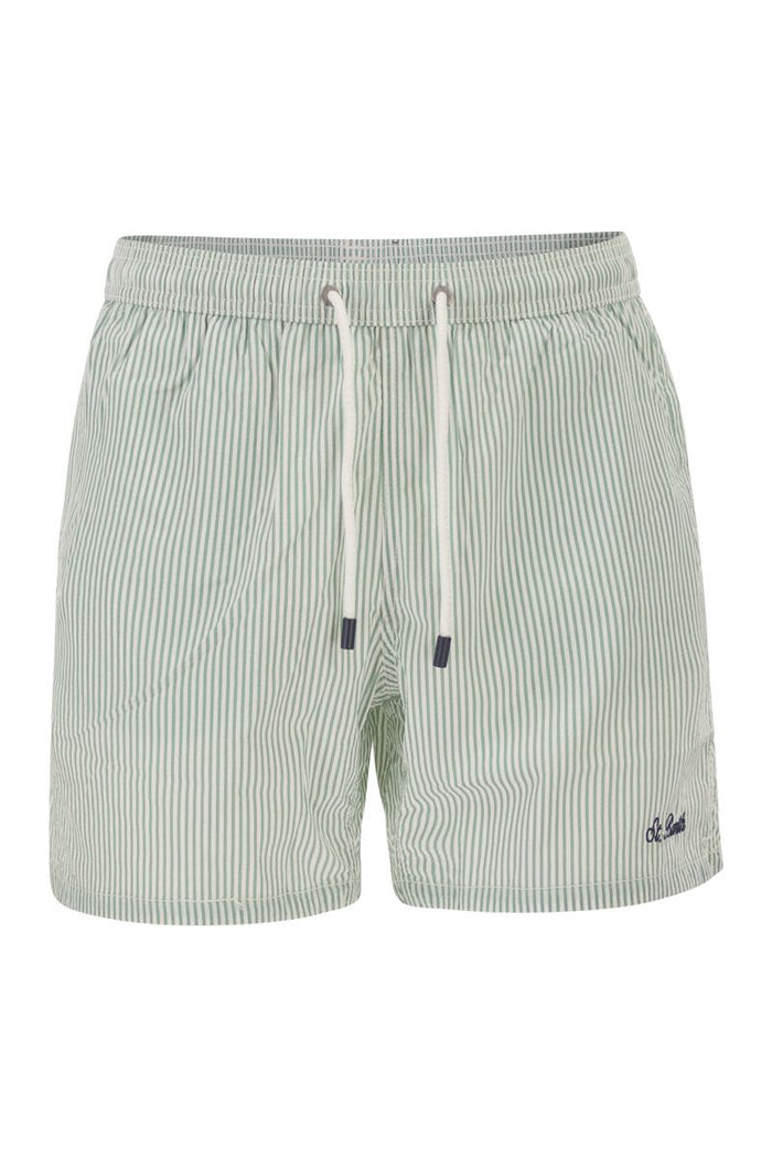 Mc2 Saint Barth Striped Swim Shorts
