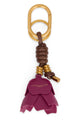 Gianni Chiarini Desert Flower Keychain In Synthetic Leather