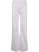 Seventy White Five Pockets Belt Trousers