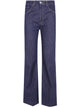 Seventy Cashmere Blend Wide Leg Denim