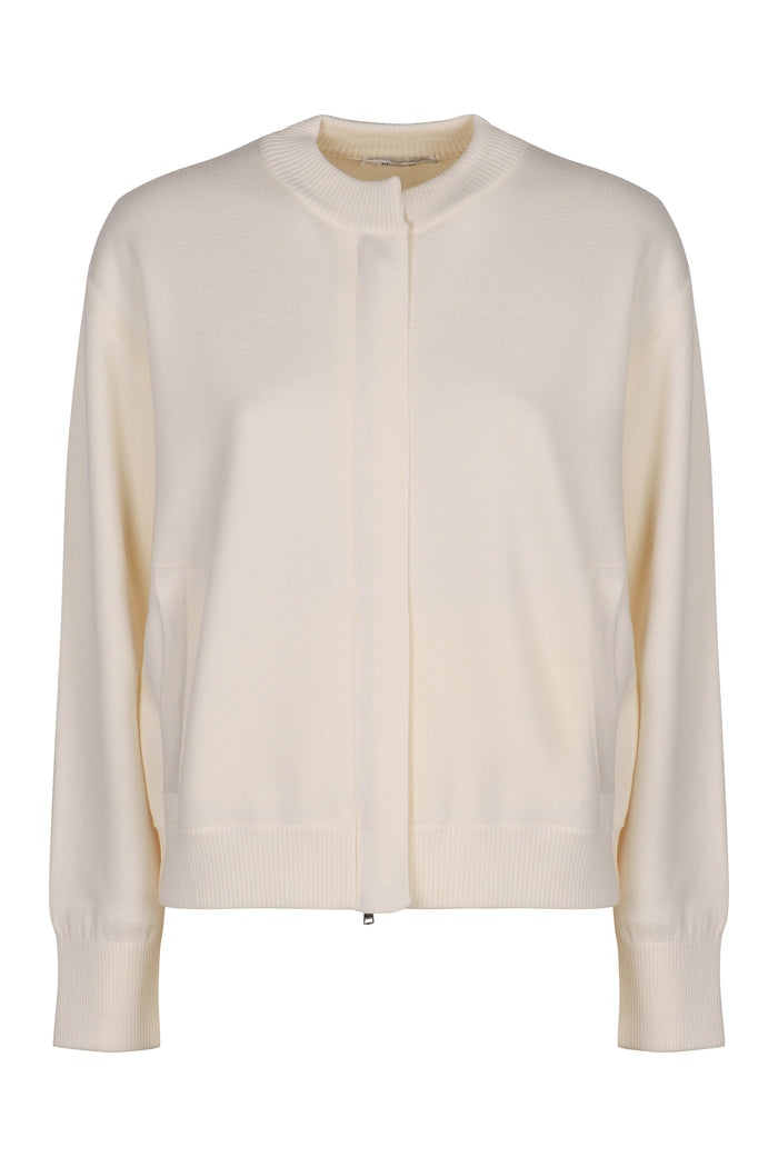 Max Mara Cardigan In Wool