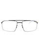 Mykita Jet Black Steel Glasses