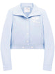 Courregès Sky Blue Cotton Jacket