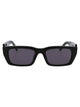 Palm Angels Black Acetate Sunglasses