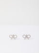 Self-Portrait Silver Statement Earring