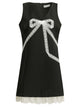 Self-Portrait Short Sheath Dress With Bow