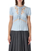 Self-Portrait Romantic Lace Top