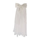 Self-Portrait Bow Embellished Veil Hair Clips -  - Synthetic - White