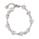 Self-Portrait Crystal Droplet Bracelet -  - Pearls - Silver