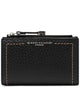 Gianni Chiarini Black Leather Wallets Bubble Bill