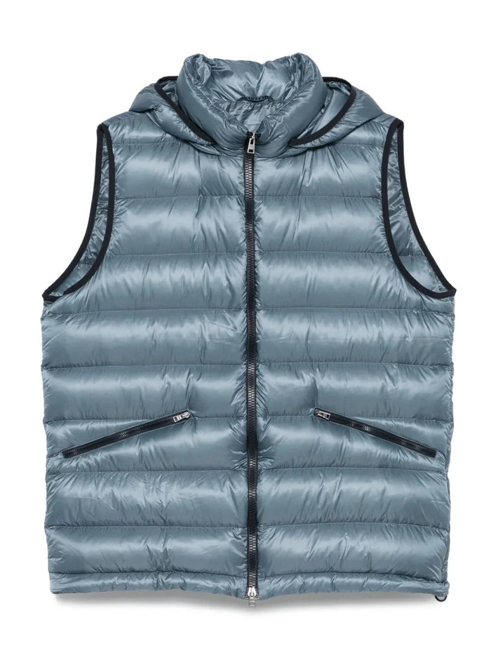 Herno Down Vest With Detachable Hood