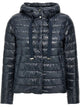 Herno Navy Blue Ultralight Nylon Puffer Jacket