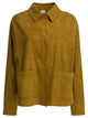 Furling By Giani Beige Goat Suede Jacket