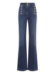 Elisabetta Franchi Blue Denim Cotton Jeans