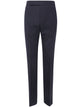 Tom Ford High Twist Broken Twill Flat Front Straight Pant