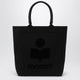 Isabel Marant Yenky Tote Bag In Black Canvas