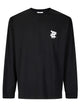 Maison Kitsuné Stunt Fox Long Sleeve Tshirt