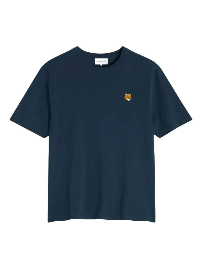 Maison Kitsuné Maison Kitsuné Logo-Patch T-Shirt