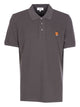Maison Kitsuné Fox Head Cotton Polo Shirt