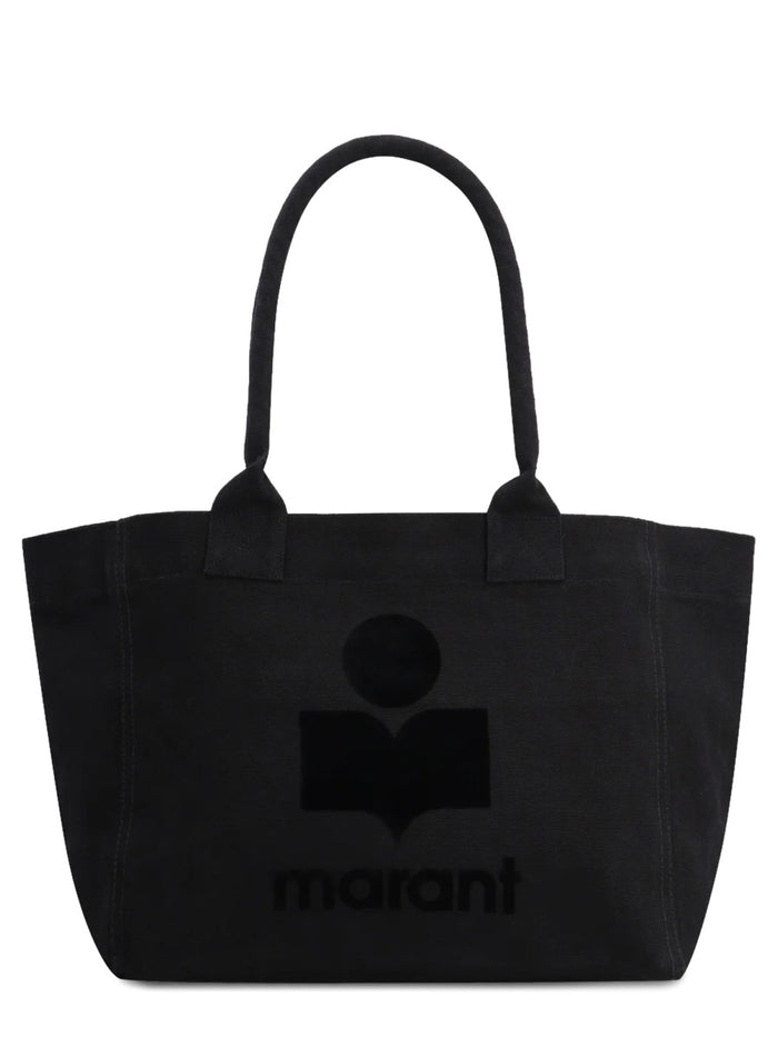 Isabel Marant Black Cotton Handbag