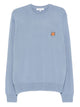 Maison Kitsuné Fox Head Wool Crewneck Jumper