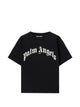 Palm Angels Curved Logo Regular Tee