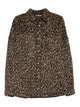 Palm Angels `Classic Logo` Animalier Overshirt