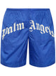 Palm Angels Curved Logo Swimshort