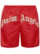 Palm Angels Curved Logo Swimshort