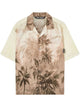 Palm Angels Sunset Palms Bowling Shirt Ss