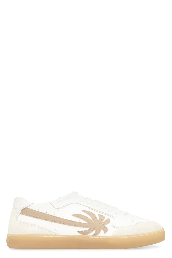 Palm Angels Sneakers Low-Top New Palm 1 In Leather