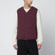 Purple Mountain Observatory Winecolored Nylon Vest