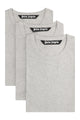 Palm Angels Set Of Three Crew Neck T-Shirts In Cotton