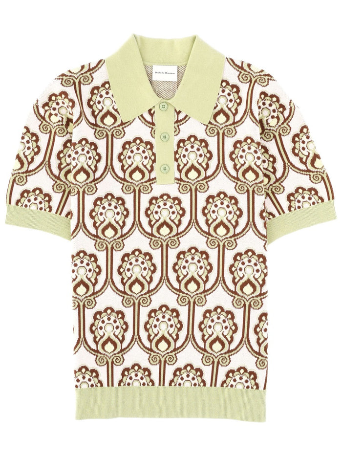 Drôle De Monsieur Multicolour Cotton Polo Shirt