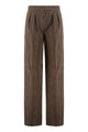 Max Mara Pants Ponza In Wool And Cotton Jersey