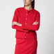 Flore Flore Red Poppy Organic Cotton Cardigan