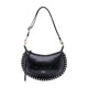 Isabel Marant Oskan Moon Leather Shoulder Bag