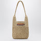 Isabel Marant Small Praia Bag In Natural Raffia