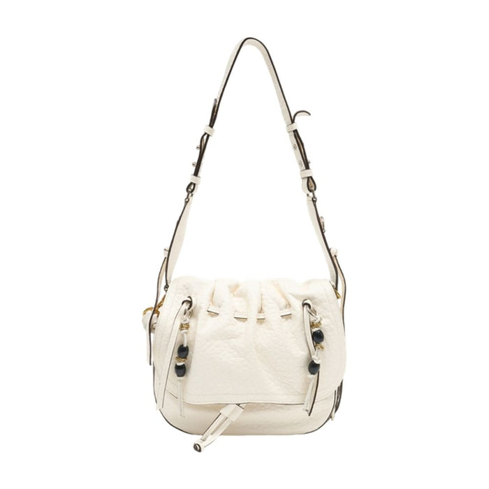 Isabel Marant Bolton Natural Brown Bag With Gold Rings