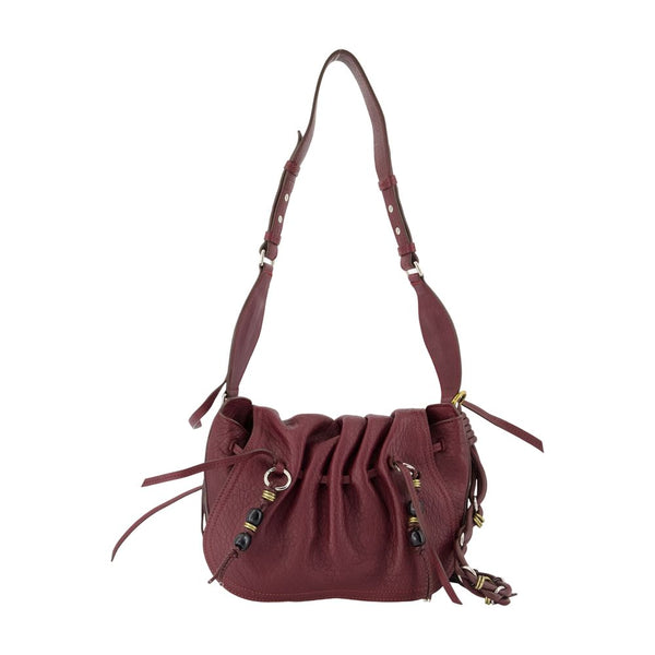 Isabel Marant Bolton Shoulder Bag -  - Leather - Burgundy