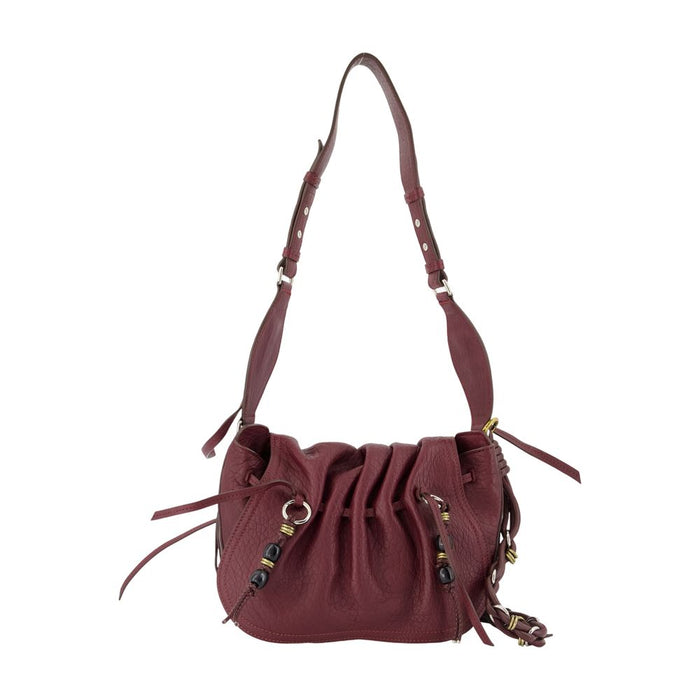 Isabel Marant Bolton Shoulder Bag -  - Leather - Burgundy