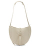 Mino Bossi Beige Leather Shoulder Bag